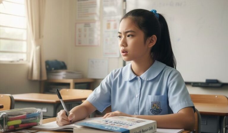 Primary 6 student starting PSLE English revision