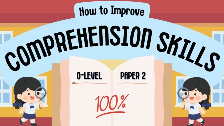 Cover Page for How to Improve Comprehension Skills