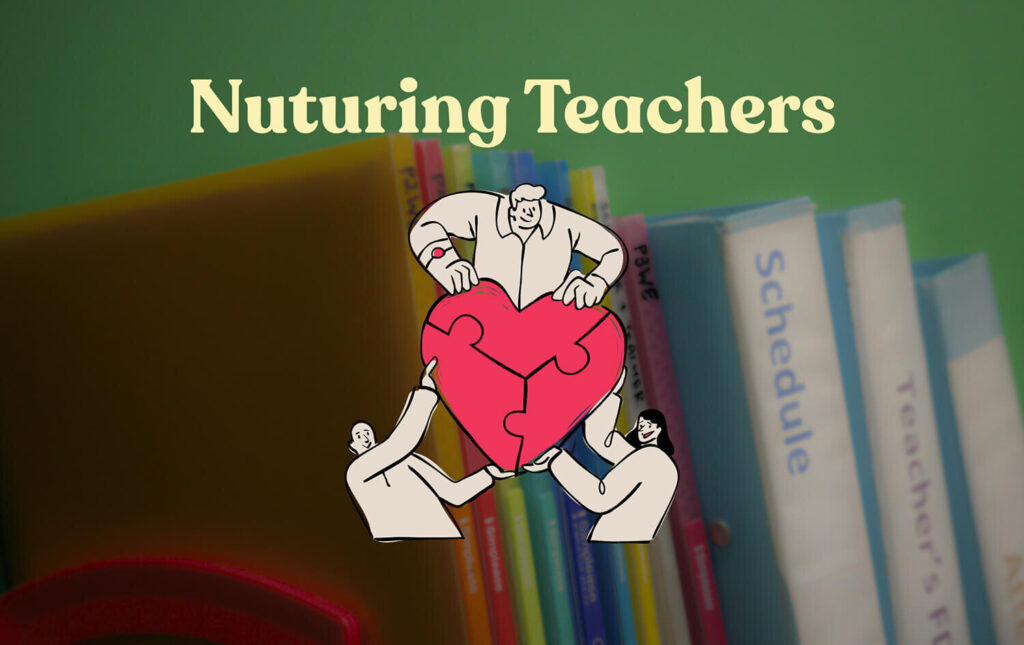 Encouraging English teachers supporting students in Clementi