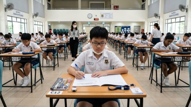 Primary 6 student starting PSLE situational writing report