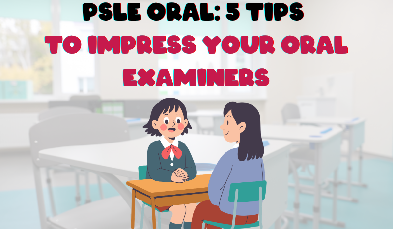 Student preparing for PSLE English Oral stimulus-based conversation