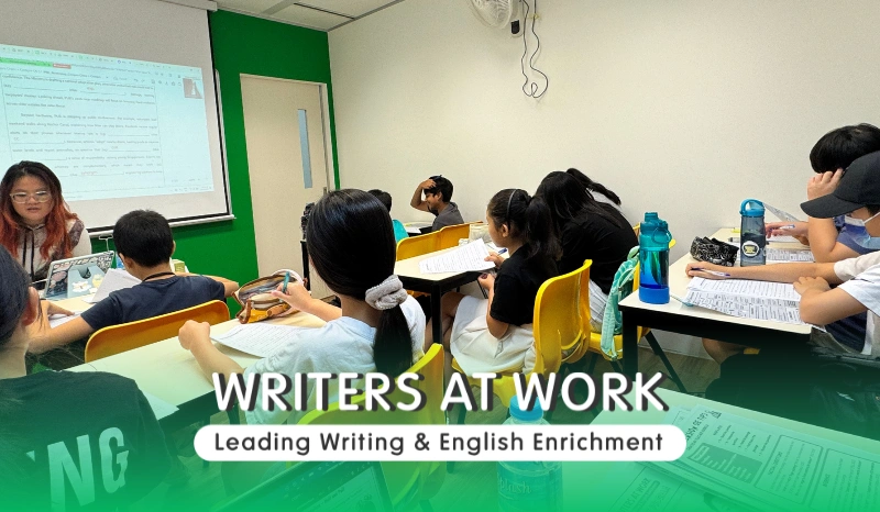 Students joining WRITERS@WORK programme, workshops, holiday camps