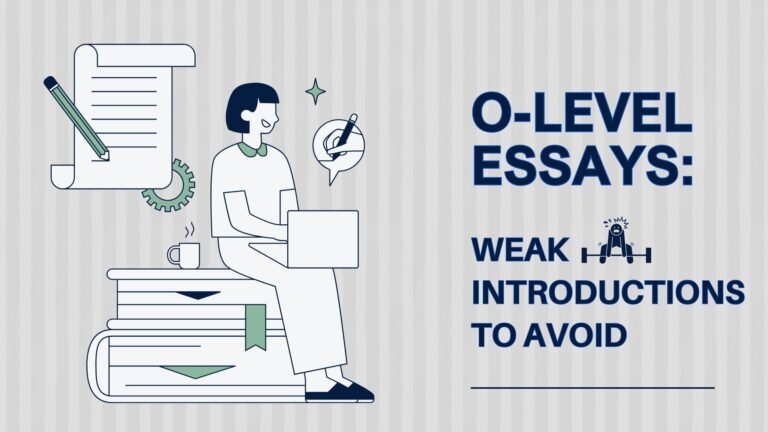O-Level Essay: Weak Introductions to Avoid