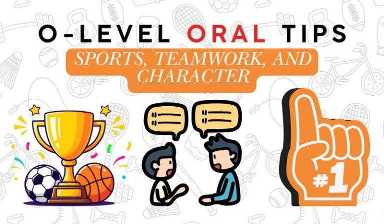 Conversation between two people discussing the importance of sports, leadership development, and sportsmanship in Singapore schools.