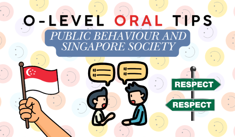 Conversation between two people discussing civic-mindedness, public transport etiquette, and social courtesy in Singapore.