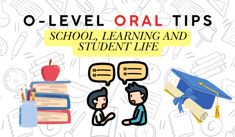 Conversation between two people talking about school life, academic pressures, and student activities.