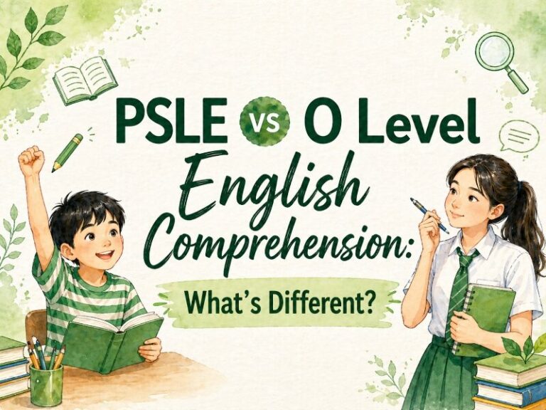 PSLE vs O Level English Comprehension comparison