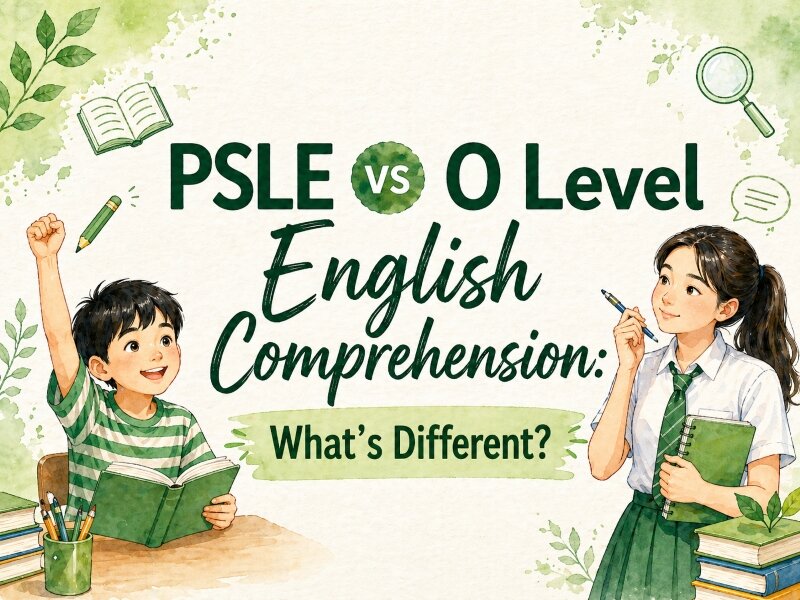 PSLE vs O Level English Comprehension comparison