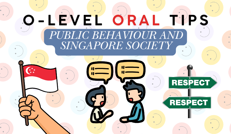 Conversation between two people discussing civic-mindedness, public transport etiquette, and social courtesy in Singapore.
