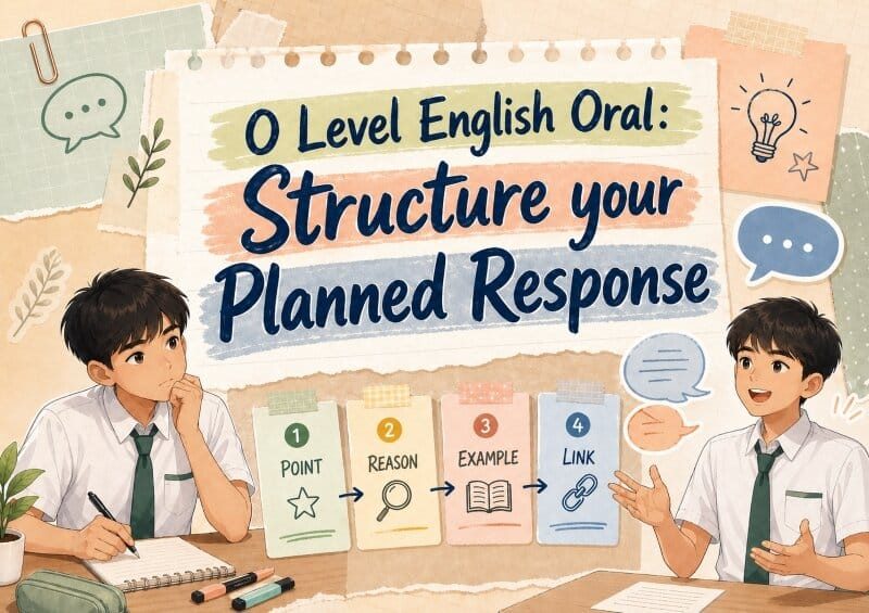 O Level English Oral Planned Response structure